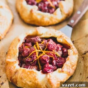 Rustic Cherry Galette Bites 2 Mini Tart Cherry Galettes