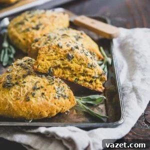 Savory Pumpkin Parmesan Scones 2 parmesan pumpkin scones