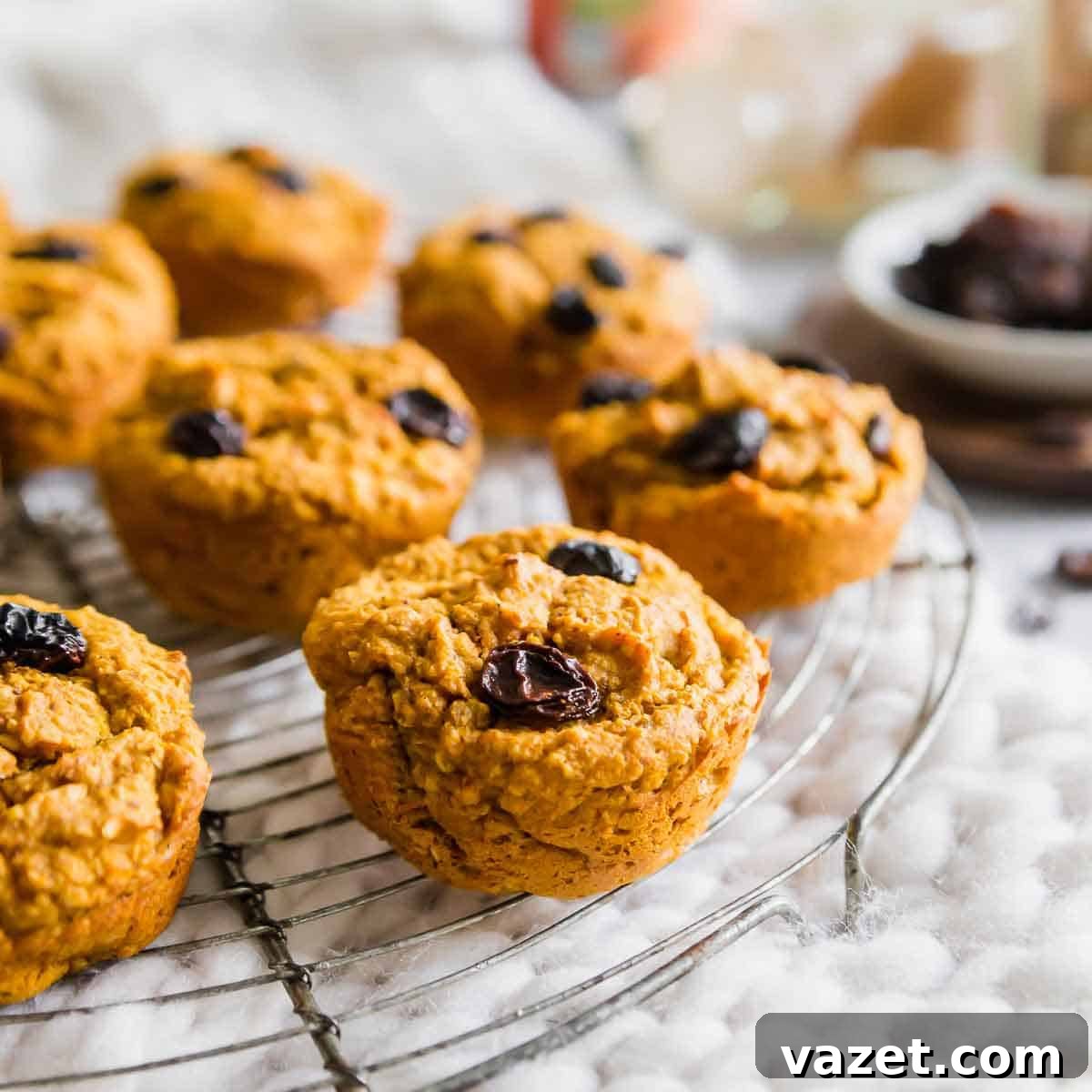Sweet Potato Flour Muffins 2 Delicious gluten-free and vegan sweet potato bran muffins
