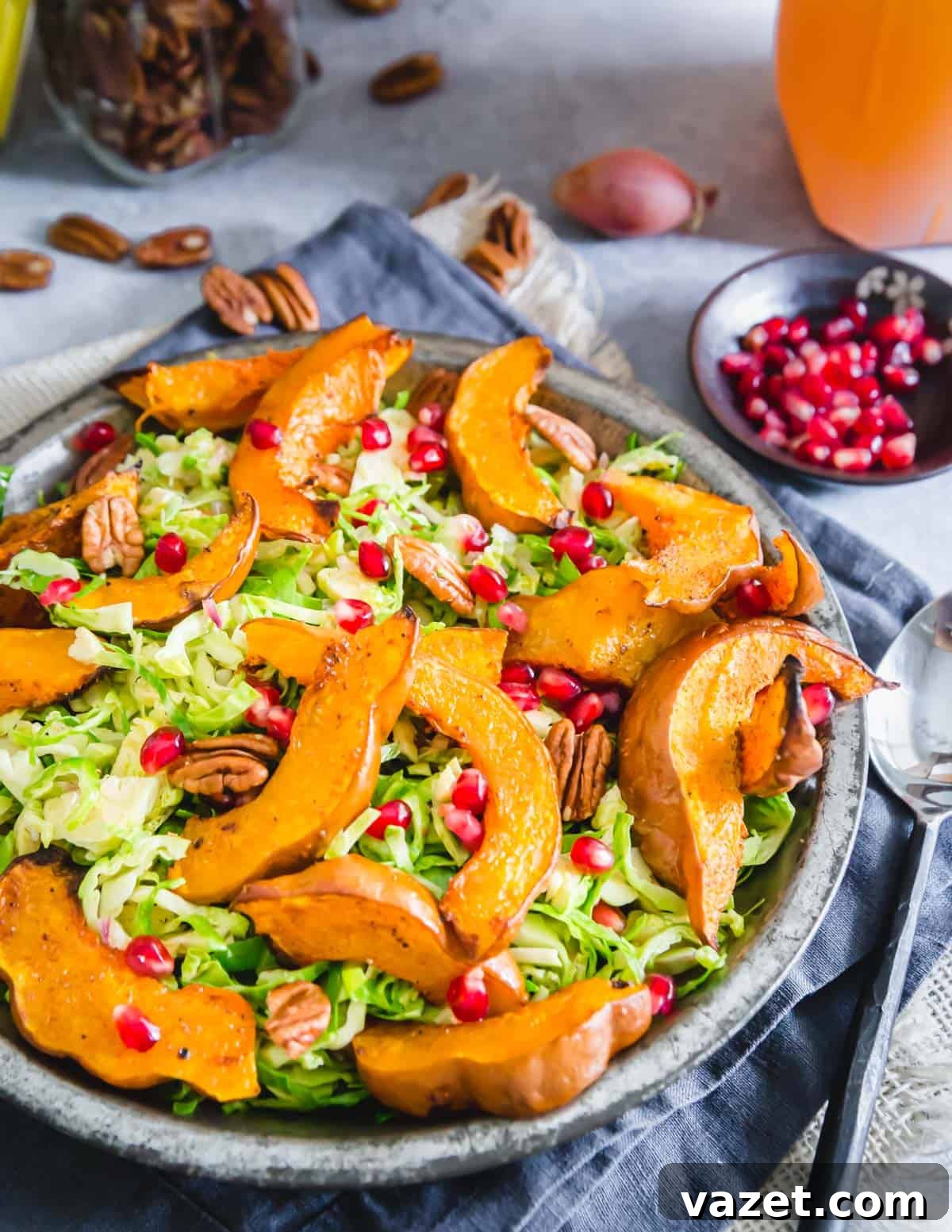 roasted koginut squash fall salad