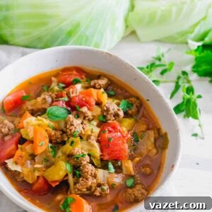 Hearty Cabbage Soup Made Fast 2 Instant Pot cabbage soup recipe.