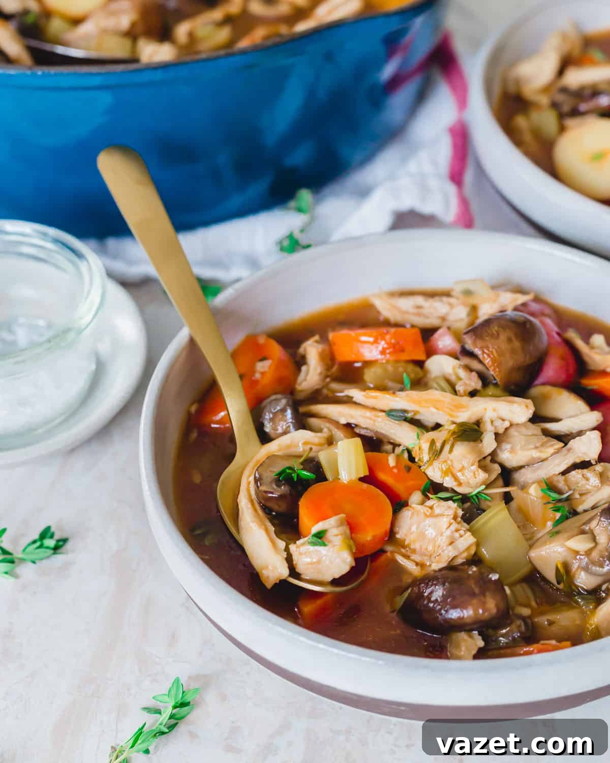 How to make turkey stew with leftover shredded turkey. Step-by-step process of how to make turkey stew with leftover shredded turkey.