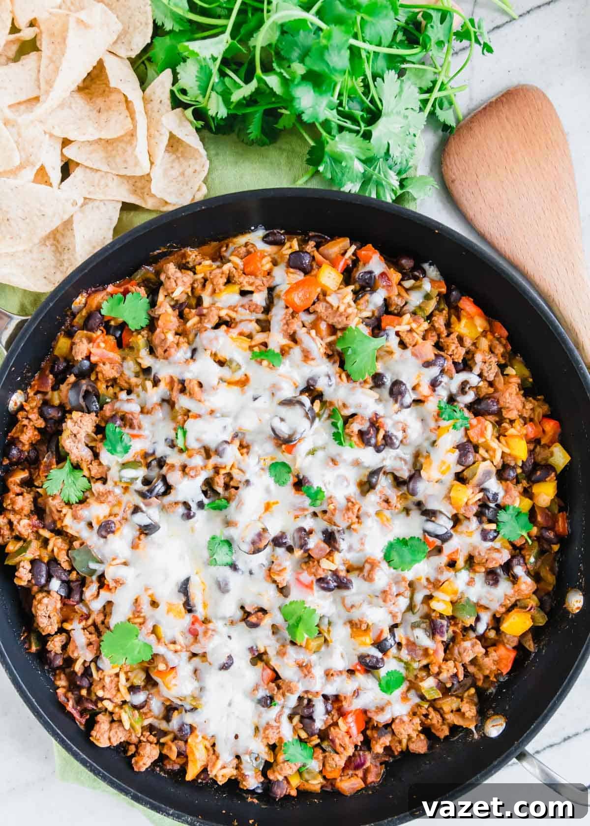 Mexican Ground Beef Skillet 2 Mexican ground beef recipe skillet