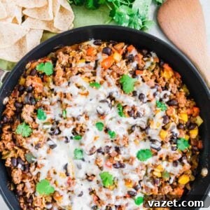 Mexican ground beef recipe.