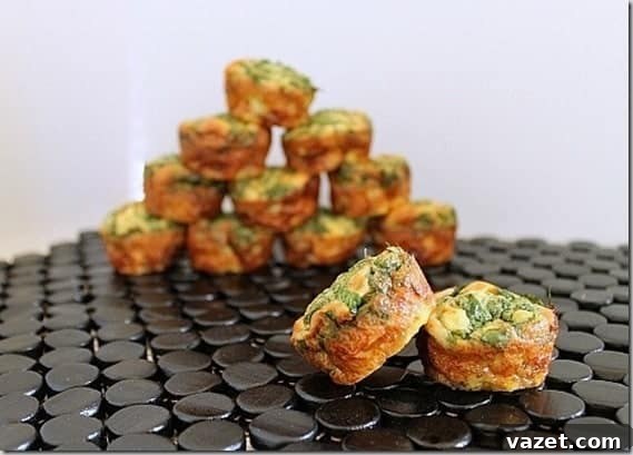 Fluffy Frittata Cups 2 Delicious Stuffing Frittata Bites