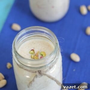 Peach lassi.