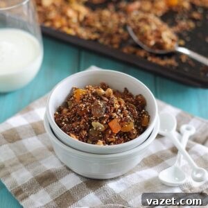 Cashew Quinoa Granola Recipe Image