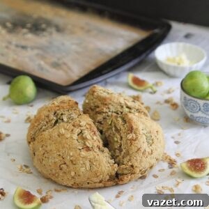Delicious Fig and Orange Oat Bread, perfect for breakfast