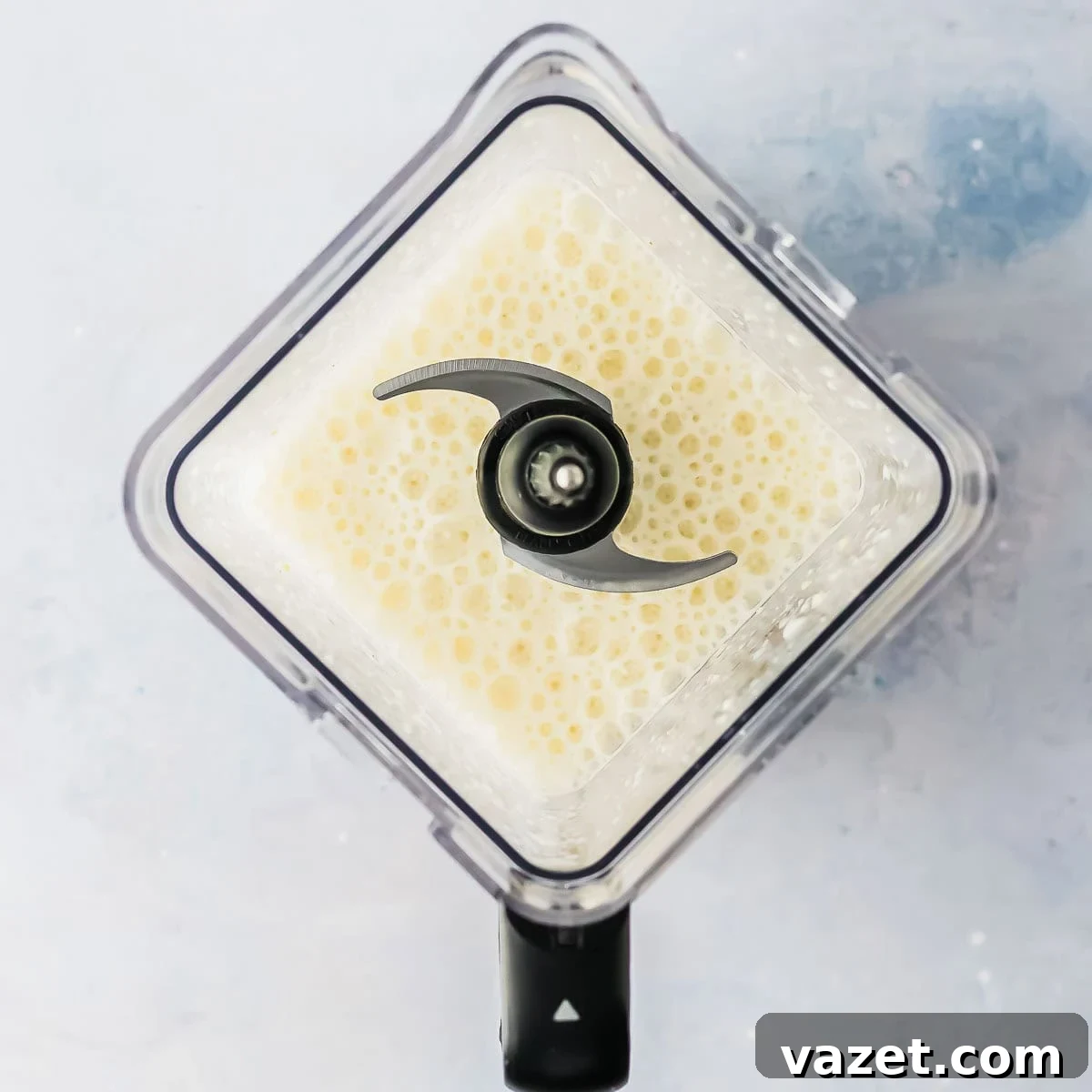 Korean Banana Bliss 6 Step 2: Blend until smooth and creamy.